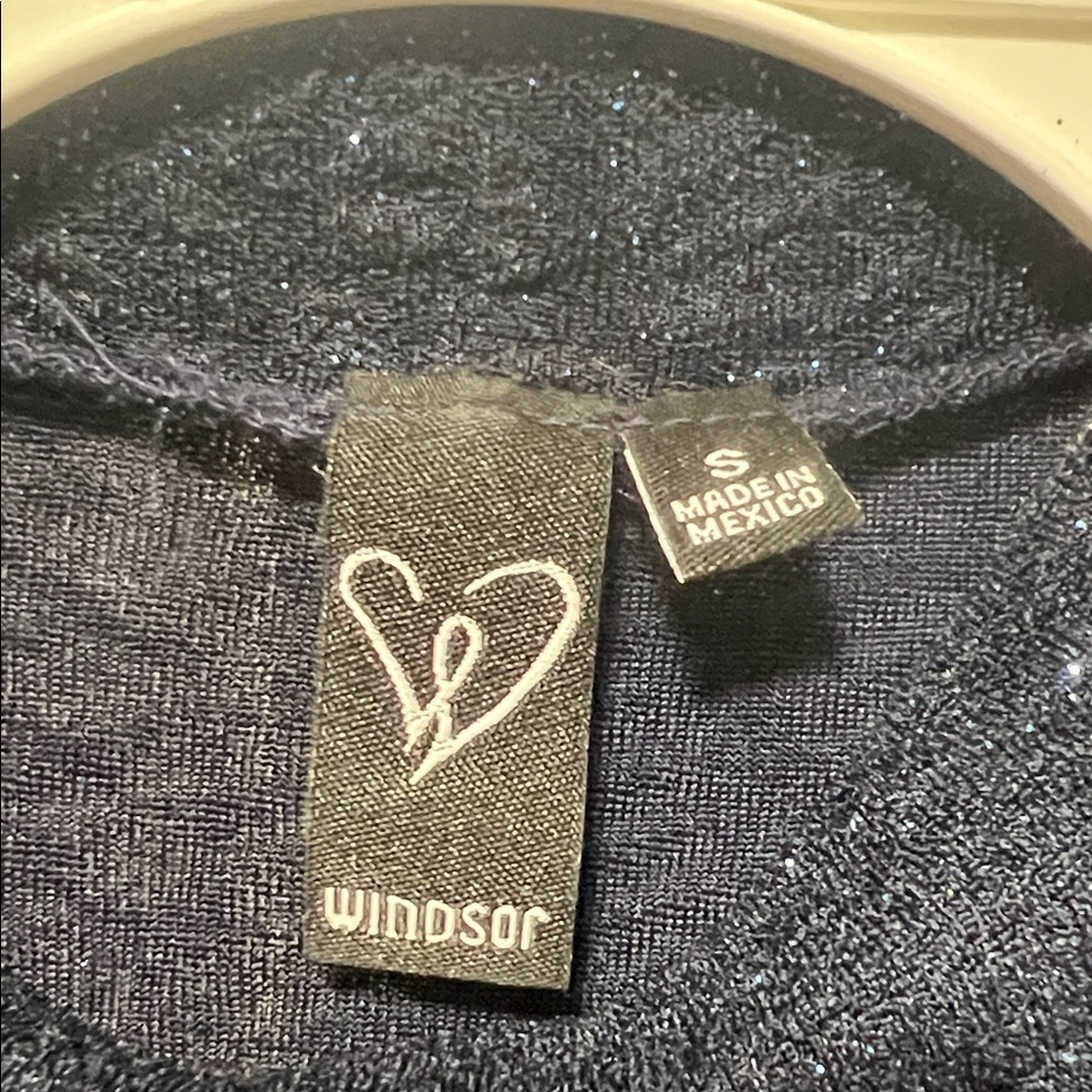 Windsor “Sparkle Up The Night Glitter Knit Mini Dress” - Picture 5 of 6